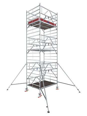 KRAUSE Rusztowanie - STABILO 5000; 2,5 x 1,50m, wys.rob. 7,30m | system GUARDMATIC
